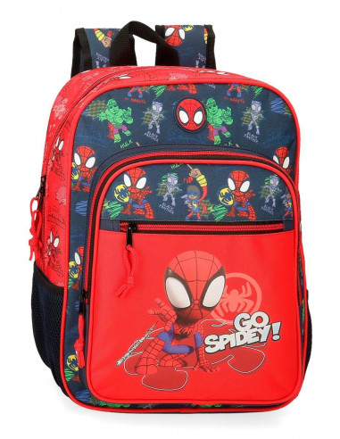 MOCHILA ADAP. 38 CM. GO SPIDEY