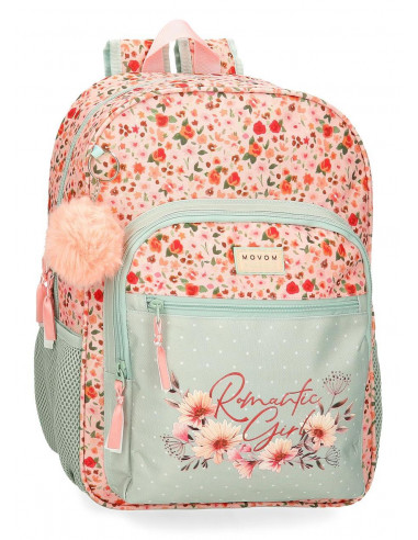 MOCHILA ADAP. 38CM MOVOM ROMANTIC GIRL