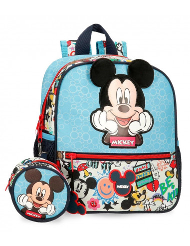 MOCHILA ADAP. 25 CM. MICKEY BE COOL