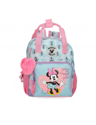 MOCHILA ADAP. 28CM. MINNIE MY HAPPY PLACE