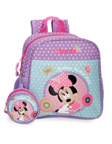 MOCHILA ADAP.25CM. MINNIE TODAY IS MY DAY