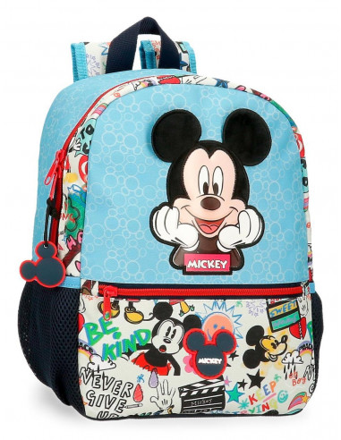 MOCHILA ADAP. 32CM. MICKEY BE COOL