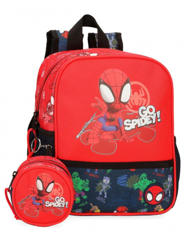 MOCHILA ADAP.25 CM. GO SPIDEY