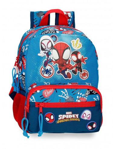 MOCHILA ADAP. 28CM. GO WEBS GO SPIDEY