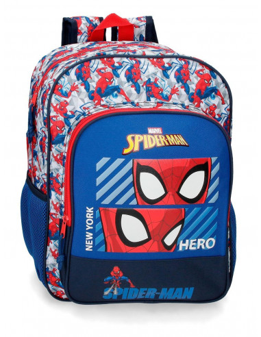 MOCHILA ADAP. 38CM.SPIDERMAN HERO