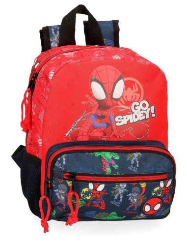 MOCHILA ADAP. 28 CM. GO SPIDEY