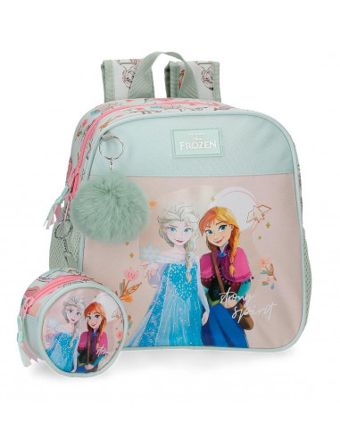 MOCHILA ADAP. 25CM. FROZEN STRONG SPIRIT