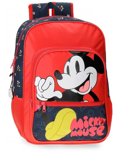 MOCHILA ADAP.38CM. MICKEY MOUSE FASHION