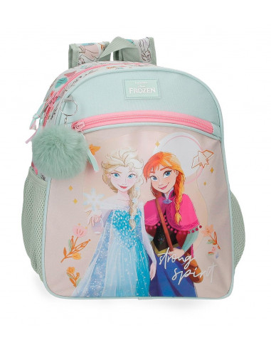 MOCHILA ADAP. 33CM.FROZEN STRONG SPIRIT