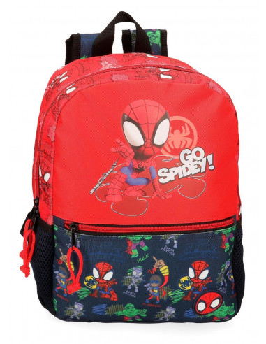 MOCHILA ADAP. 32CM. GO SPIDEY