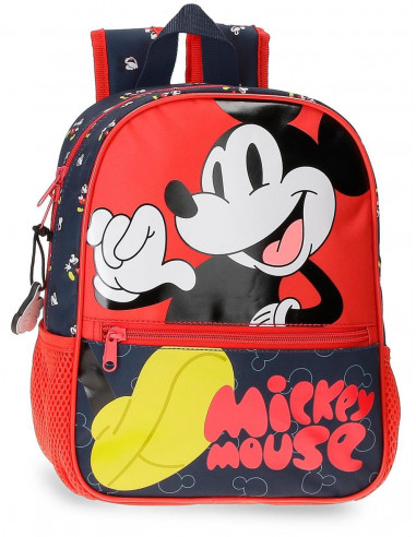 MOCHILA ADAP.28CM.MICKEY MOUSE FASHION