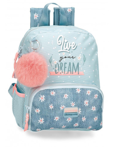 MOCHILA 28CM.MOVOM LIVE YOUR DREAMS