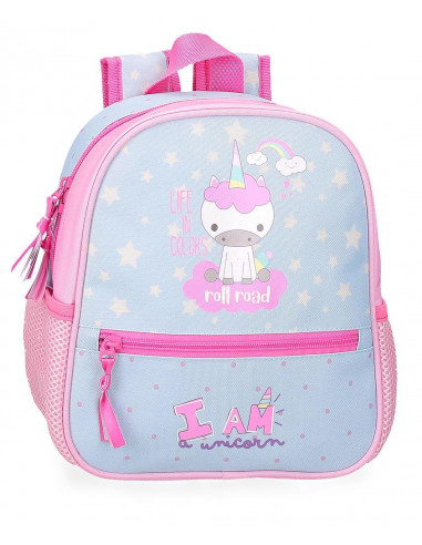 MOCHILA ADAP. 25CM.ROLL ROAD I AM A UNICORN