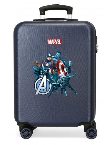 TROLLEY ABS 55CM.4R. AVENGERS LEGENDARI MARINO