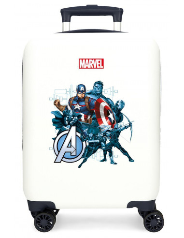 TROLLEY ABS 50 CM.4R. AVENGERS LEGENDARY BLANCO