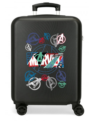 TROLLEY ABS 55CM.4R. MARVEL SHIELD