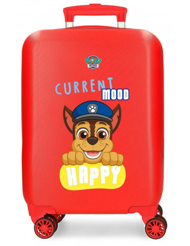 TROLLEY ABS 50 CM.4R.PAW PATROL PLAYFUL ROJO