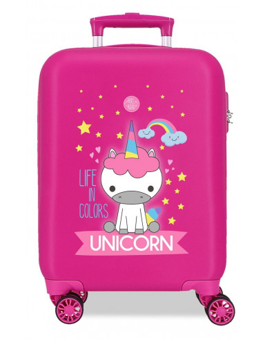 TROLLEY ABS 50CM.4R.ROLL ROAD LITTLE ME UNICORN