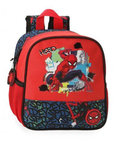 MOCHILA ADAP. 25CM. SPIDERMAN URBAN