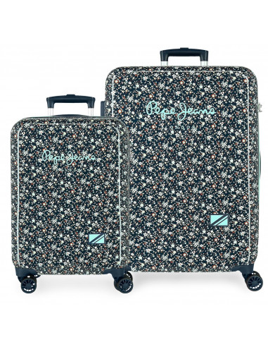 6711921  ABS LUGGAGE SET 2/ 55-68CM 4W. ALENKA