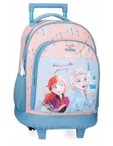 MOCHILA COMPACT 2R.FROZEN BELIEVE IN THE JOURNEY