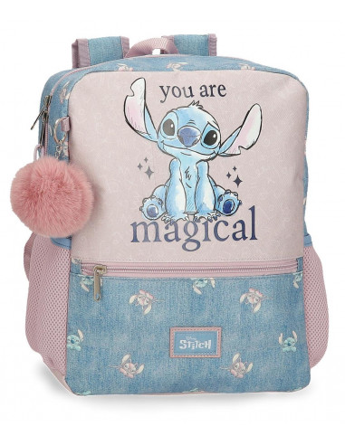 MOCHILA 33CM, STITCH YOU ARE MAGICAL