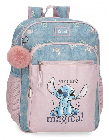 MOCHILA 38CM, STITCH YOU ARE MAGICAL