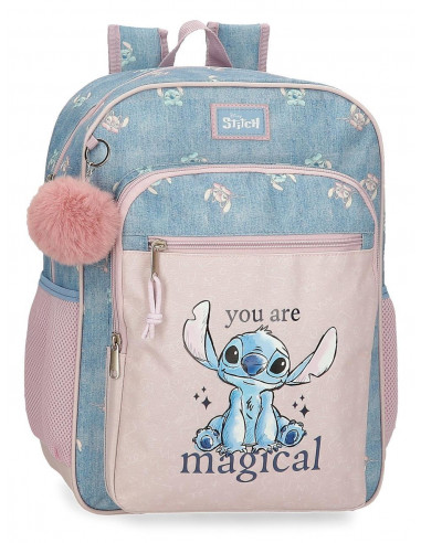 MOCHILA ADAP,38CM, STITCH YOU ARE MAGICAL