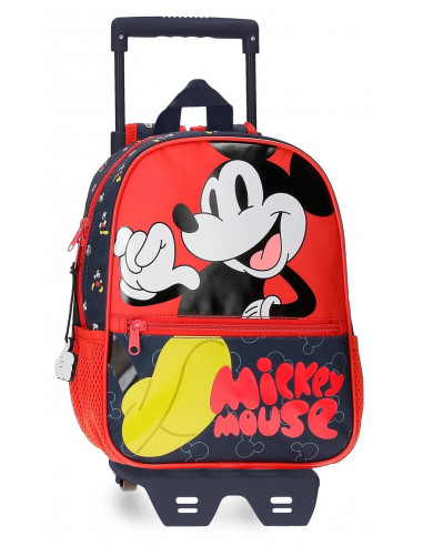 MOCHILA ADAP.28CM.C/CARO MICKEY MOUSE FASHION