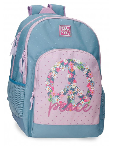 MOCHILA ADAP. 44CM 2C. ROLL ROAD PEACE