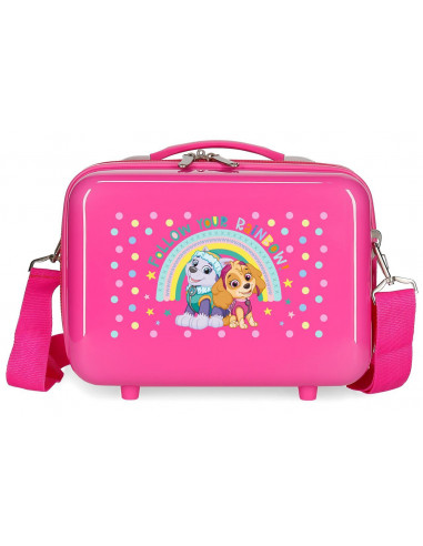 NECESER ABS ADAP. PAW PATROL FOLLOW YOUR RAINBOW FUCSIA