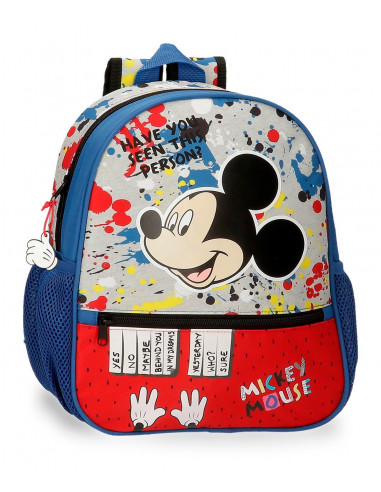 MOCHILA ADAP.33CM. MICKEY COLOUR MAYHEM