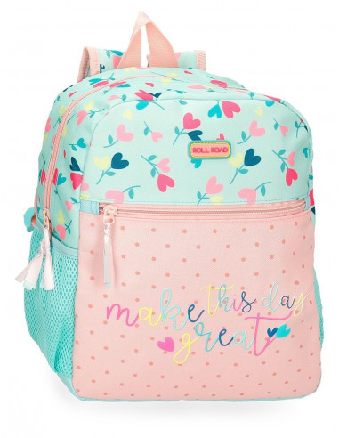 MOCHILA ADAP. 33CM ROLL ROAD QUEEN OF HEARTS