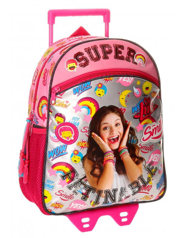 MOCHILA ADAP.33CM.C/CARRO SOY LUNA SMILE