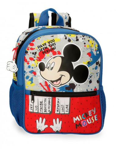 MOCHILA 28CM.MICKEY COLOUR MAYHEM