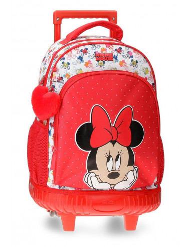 MOCHILA COMPACT 2R.MINNIE DIVA