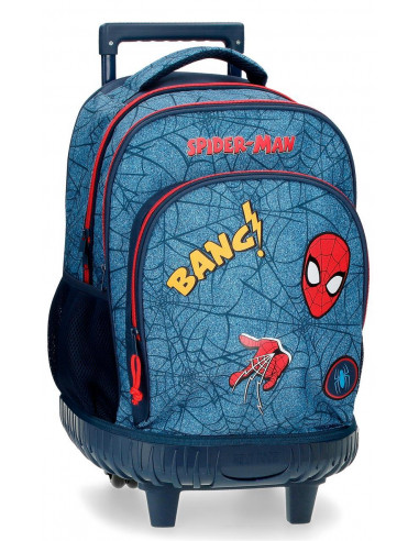 MOCHILA COMPACT 2R SPIDERMAN DENIM