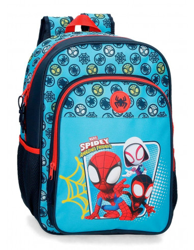 MOCHILA 40 CM. SPIDEY TEAM UP