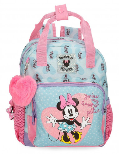 MOCHILA 28CM. MINNIE MY HAPPY PLACE