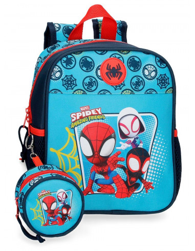 MOCHILA 25 CM. SPIDEY TEAM UP