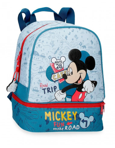 MOCHILA 28CM.MICKEY ROAD TRIP