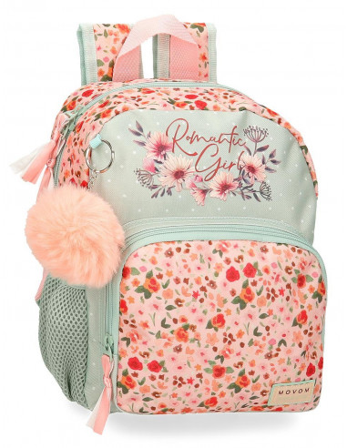 MOCHILA 28CM.MOVOM ROMANTIC GIRL