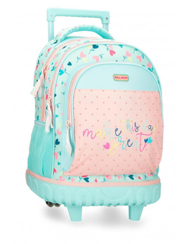 MOCHILA COMPACT 2R ROLL ROAD QUEEN OF HEARTS