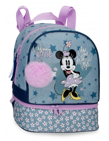 MOCHILA 28CM.MINNIE STYLE