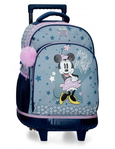 MOCHILA COMPACT 2R. MINNIE STYLE