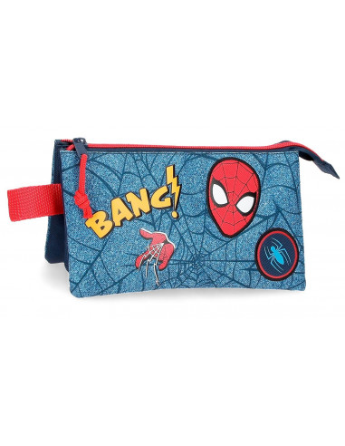 PORTATODO 3C. SPIDERMAN DENIM