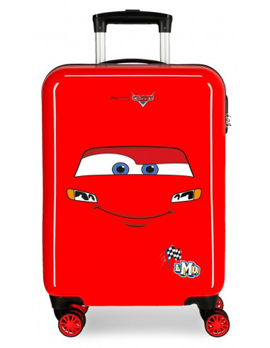 TROLLEY ABS 55CM.4R. CARS LMQ ROJO