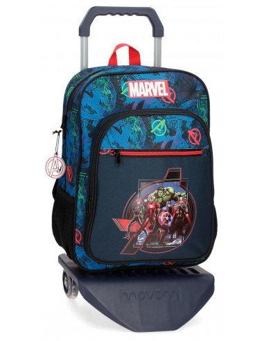 MOCHILA ADAP.38CM.C/CARRO MARVEL ON THE WARPATH