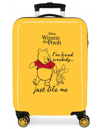 TROLLEY ABS 55CM.4R WINNIE THE POOH OCRE