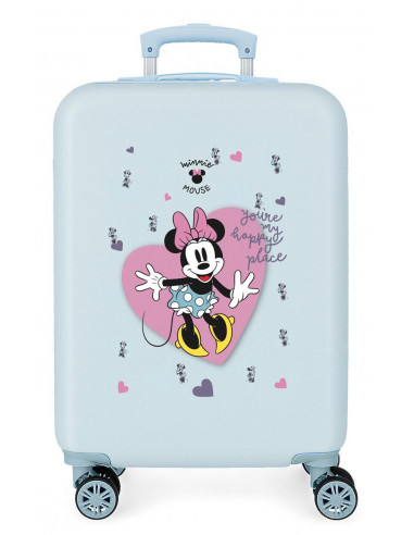 TROLLEY ABS 55CM.4R MINNIE MY HAPPY PLACE